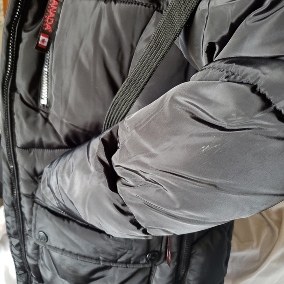 Canada Weather Gear Sherpa lined puffer large jacket - Picture 5 of 7